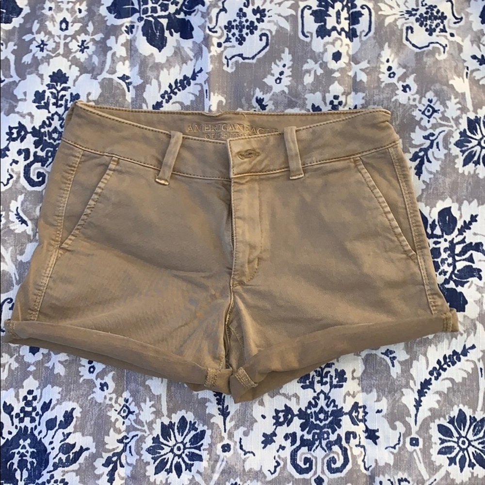 American Eagle Khaki Shorts